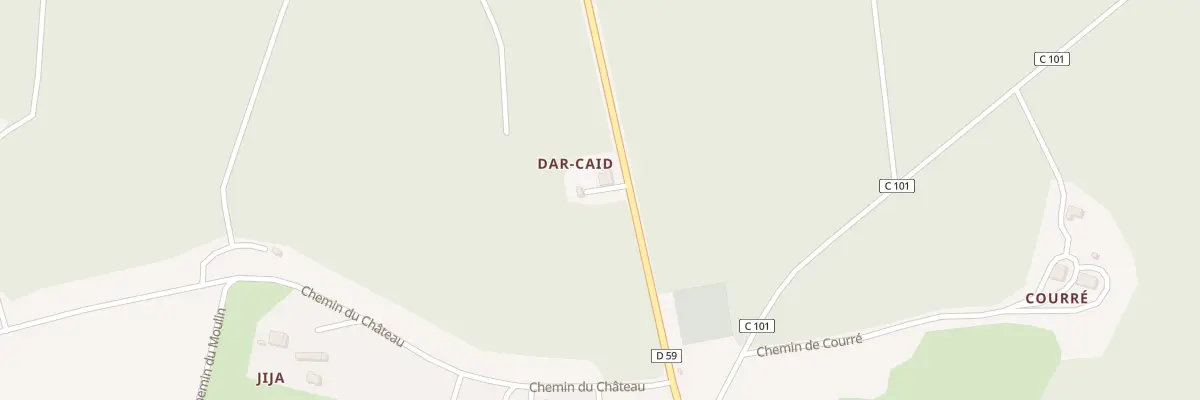 Plan du 3 Piede de l’Aouberge à Rimbez-et-Baudiets