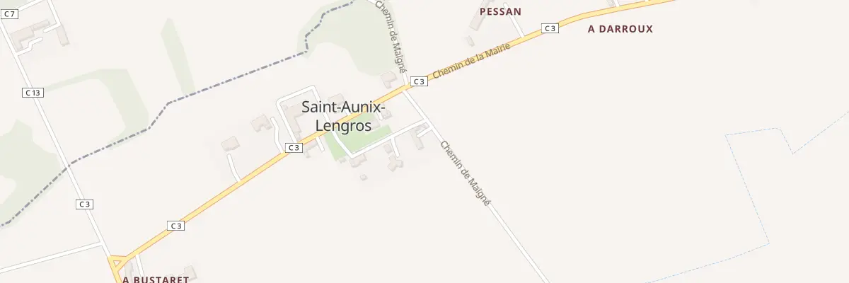 Plan du 5066 A Matras à Saint-Aunix-Lengros