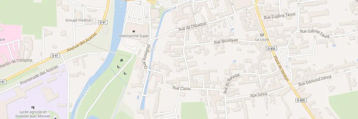 Plan du 18 Rue des Pêcheurs à Vic-en-Bigorre