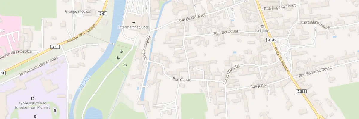 Plan du 22 Rue des Pêcheurs à Vic-en-Bigorre