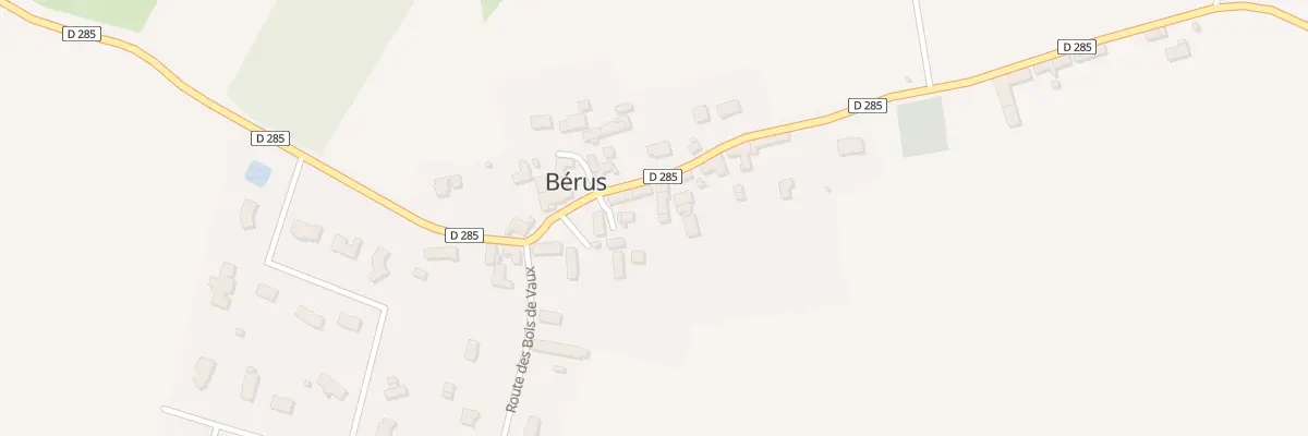Plan du 6 Rue Principale à Bérus