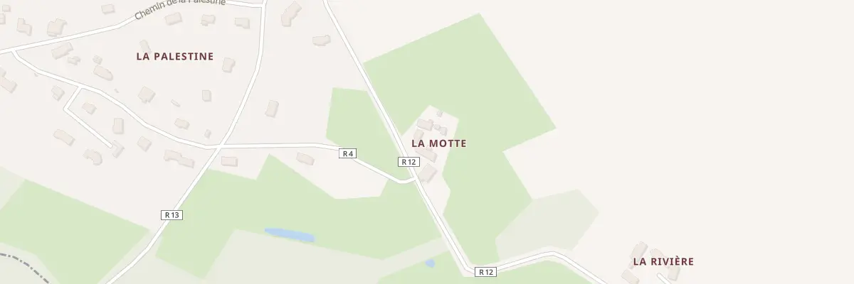 Plan du 3 La Motte à Bérus