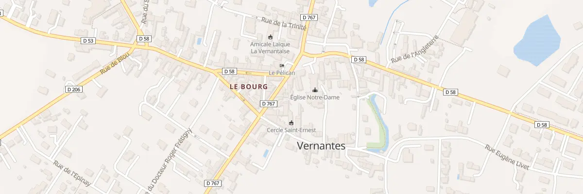 Plan du 5B Rue Eugène Livet à Vernantes