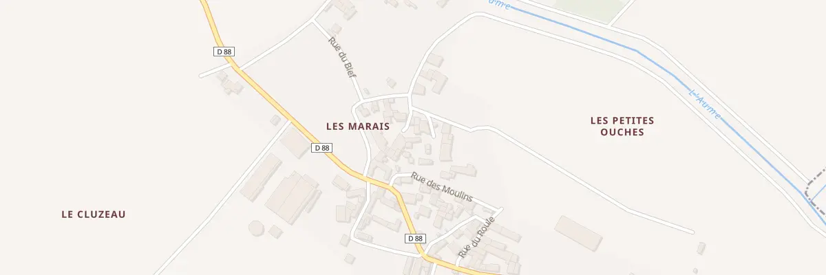 Plan du 7 Rue des Moulins à Ambérac