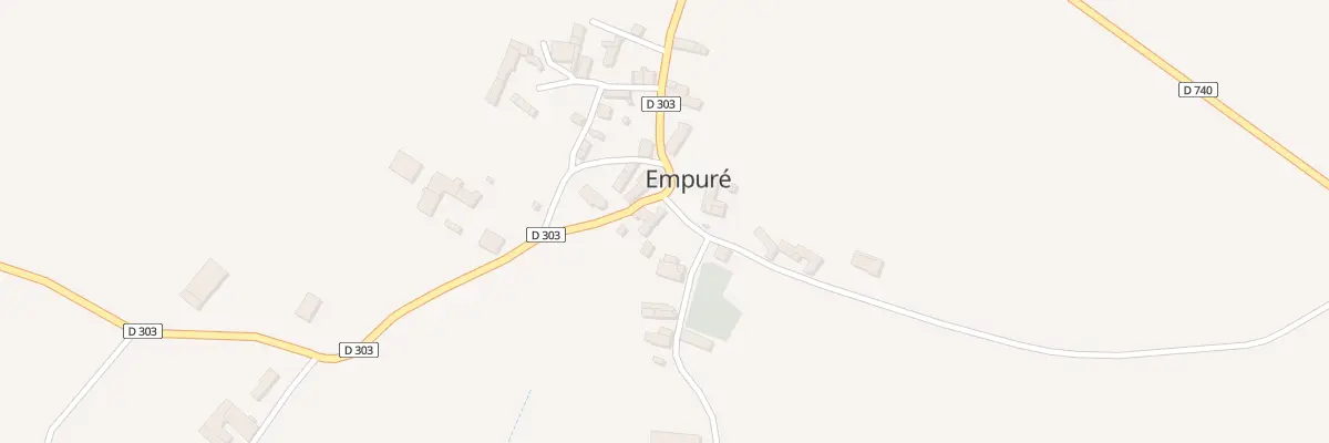 Plan du 2 Rue des Varennes à Empuré