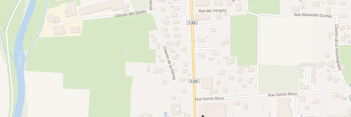 Plan du 8 Che de la Herray à Labatut-Rivière