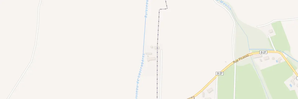 Plan du 23 Rue de l’Echez à Andrest