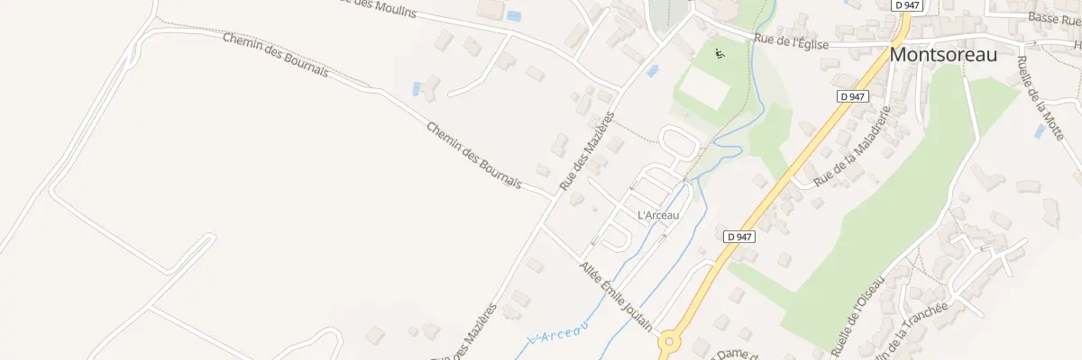 Plan du 18 Rue des Mazières à Montsoreau