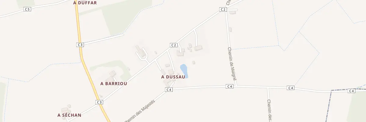 Plan du 950 Chem des Pepils à Saint-Aunix-Lengros