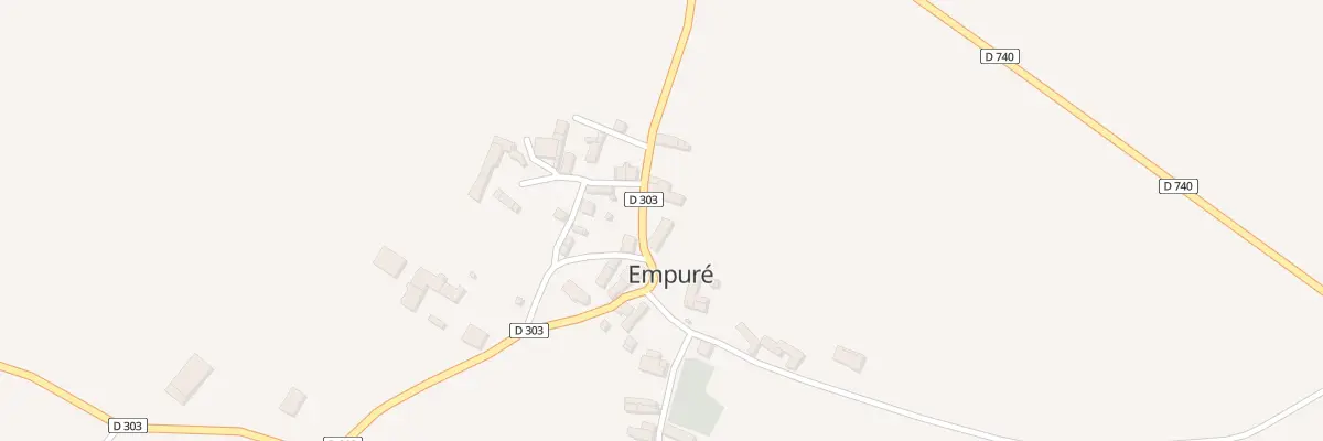 Plan du 3 Rue du Logis à Empuré
