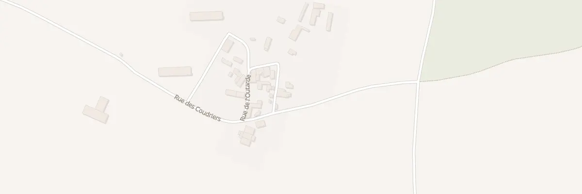 Plan du 2 Rue des Coudriers à Saint-Sauvant
