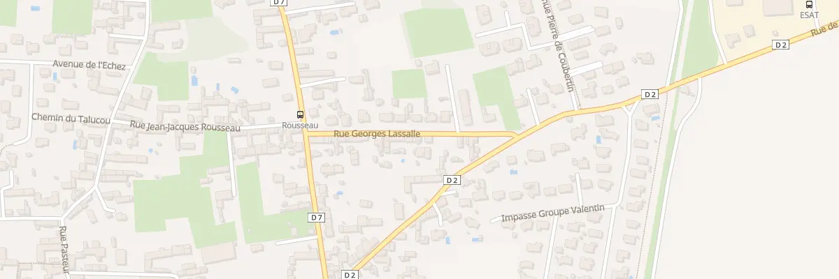Plan du 8A Rue Georges Lassalle à Bordères-sur-l’Échez