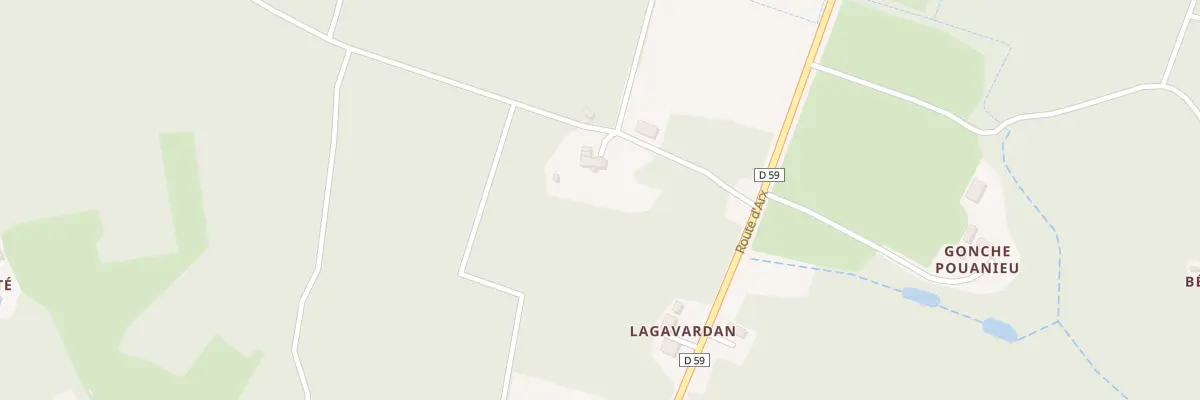 Plan du 5000 Lamenine à Baudignan
