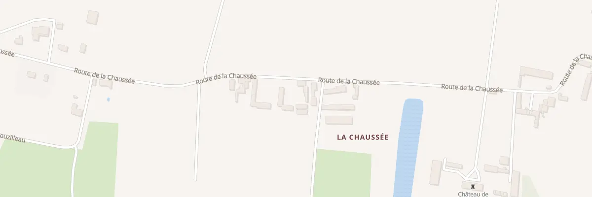 Plan du 12 Rte de la Chaussee à Brain-sur-Allonnes