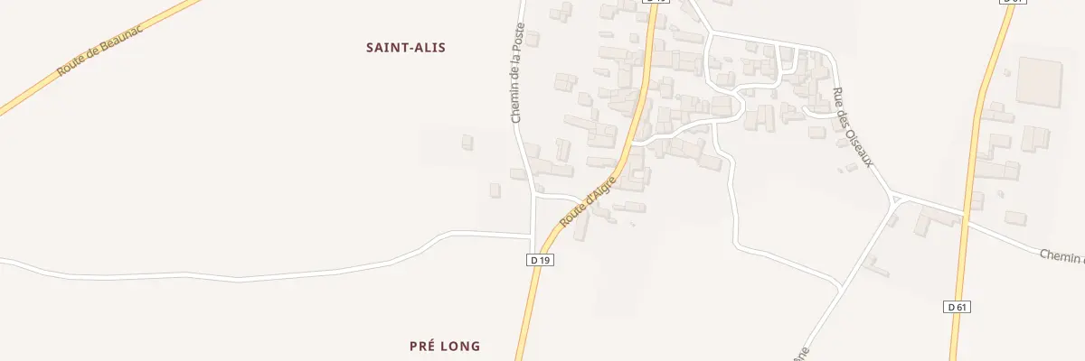 Plan du 2 Che de la Poste à Souvigné