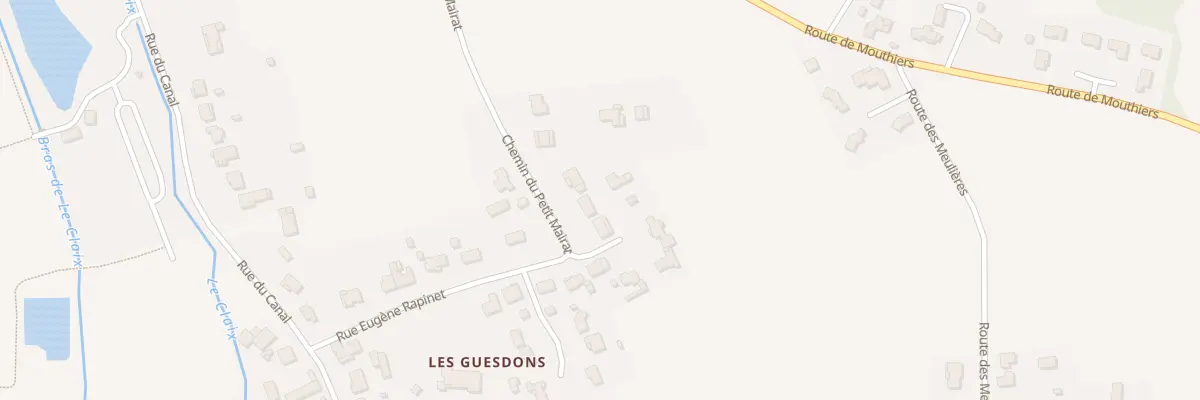 Plan du 15 Che du Petit Mairat à Roullet-Saint-Estèphe