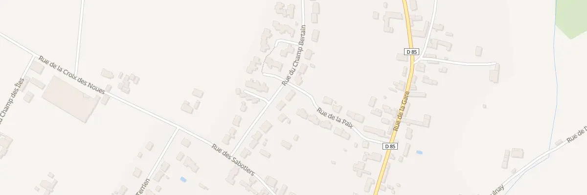 Plan du 14 Rue du Champ Bertain à Varennes-sur-Loire
