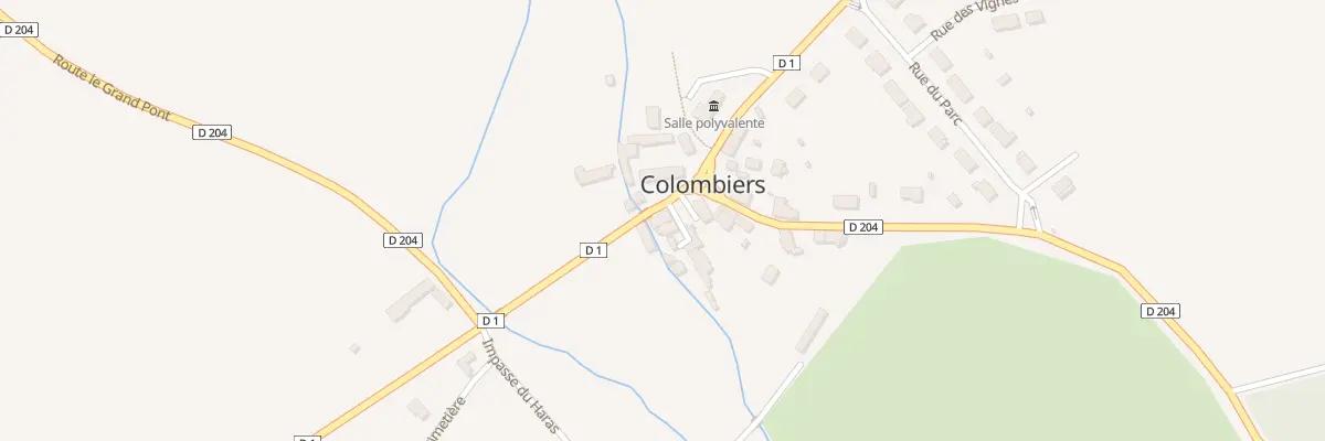 Plan du 3 Rue de Lonrai à Colombiers