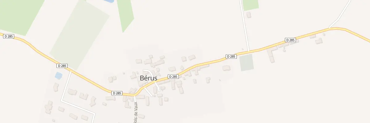 Plan du 15 Rue Principale à Bérus