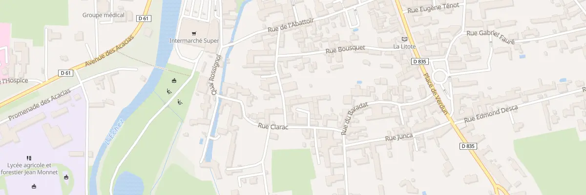Plan du 9 Rue des Pêcheurs à Vic-en-Bigorre