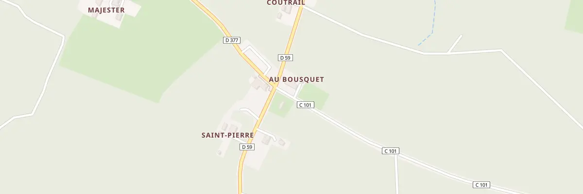 Plan du 1 Rte de Baudiets à Baudignan