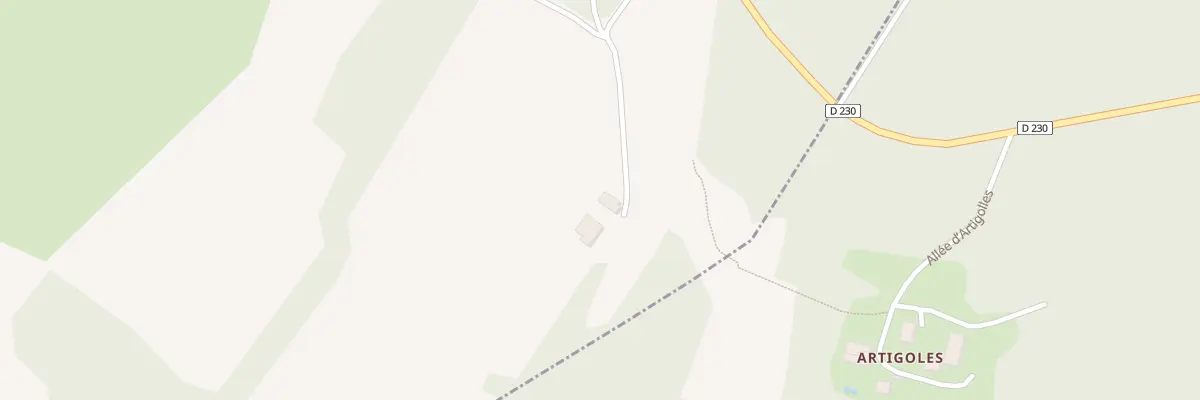 Plan du 5046 Artigoles à Casteljaloux