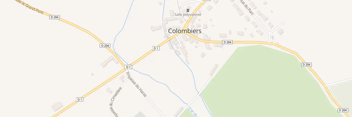 Plan du 5 Rue de Lonrai à Colombiers