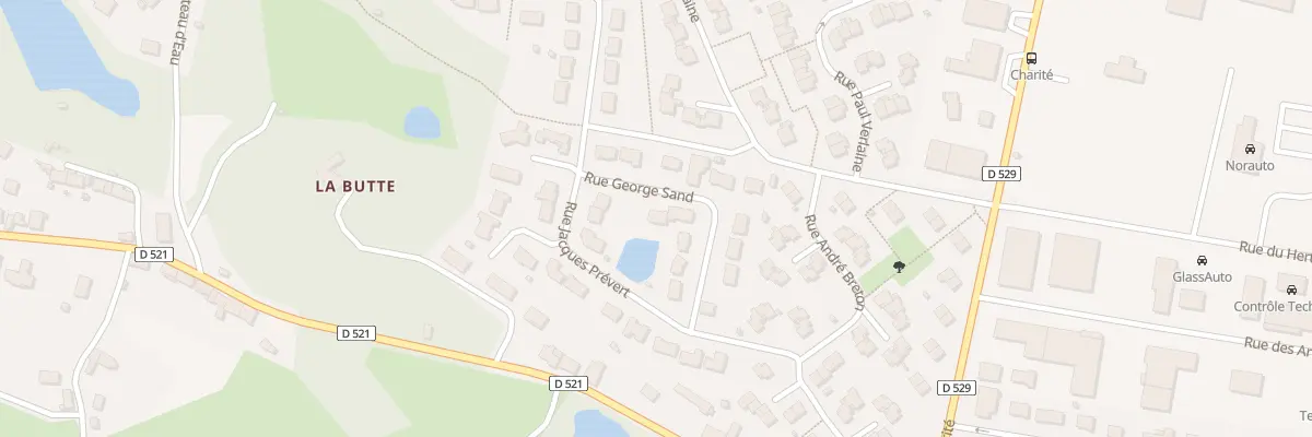 Plan du 9 Rue Georges Sand à Condé-sur-Sarthe