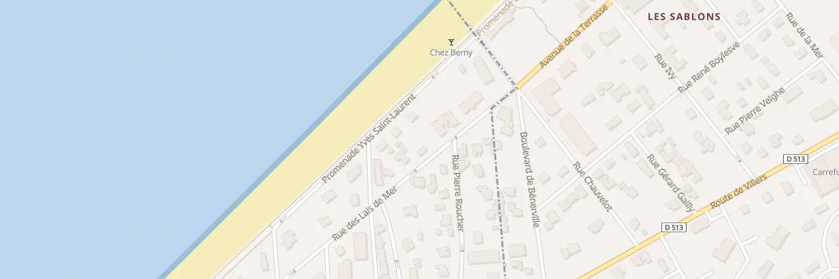 Plan du 10 Rue des Lais de Mer à Benerville-sur-Mer