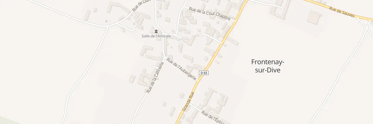 Plan du 2 Rue de l’Aubergerie à Saint-Jean-de-Sauves