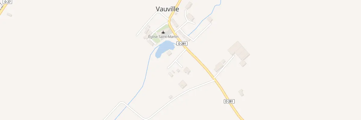 Plan du 5030 L’Eglise à Vauville