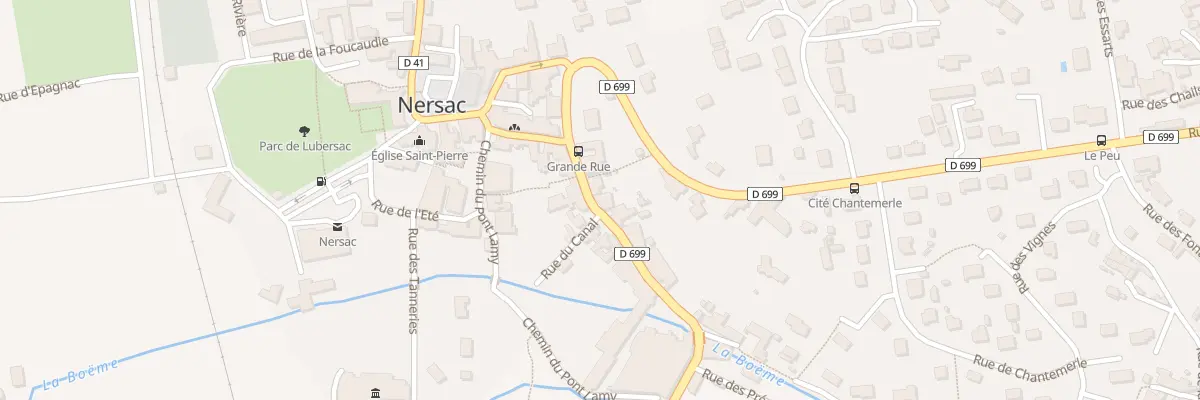Plan du 15B Grande Rue à Nersac