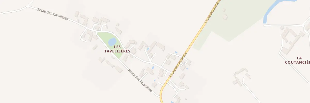 Plan du 2B Rte des Tavellières à Brain-sur-Allonnes