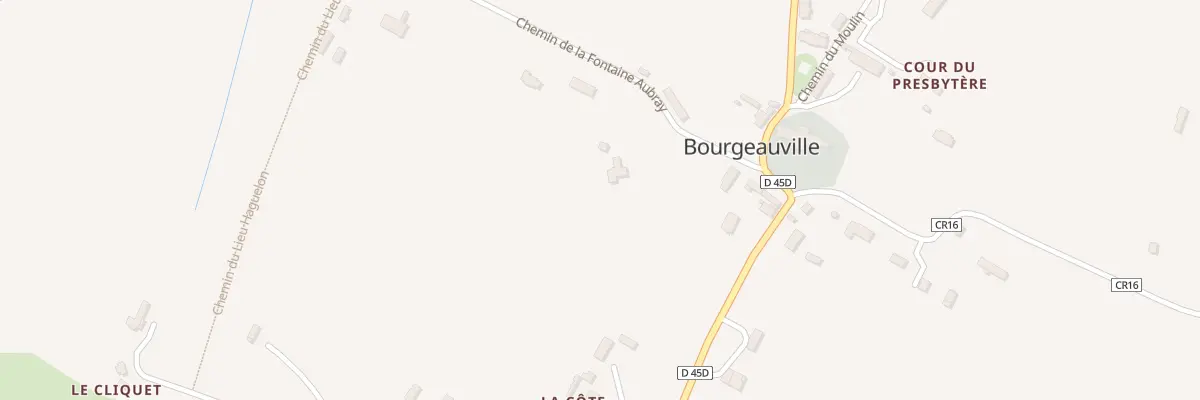 Plan du 95 Che de la Fontaine Aubray à Bourgeauville