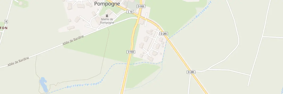 Plan du 5003 Pompogne à Pompogne