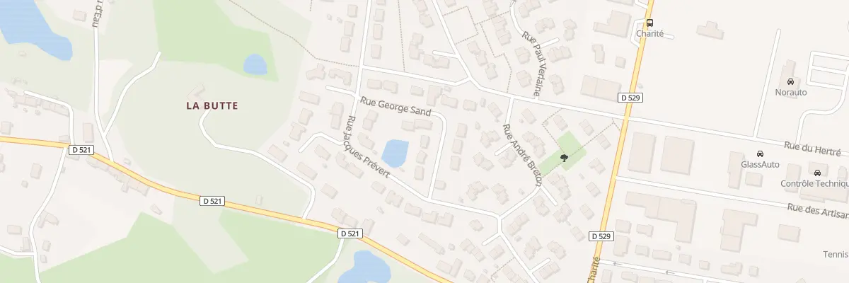 Plan du 5 Rue Georges Sand à Condé-sur-Sarthe