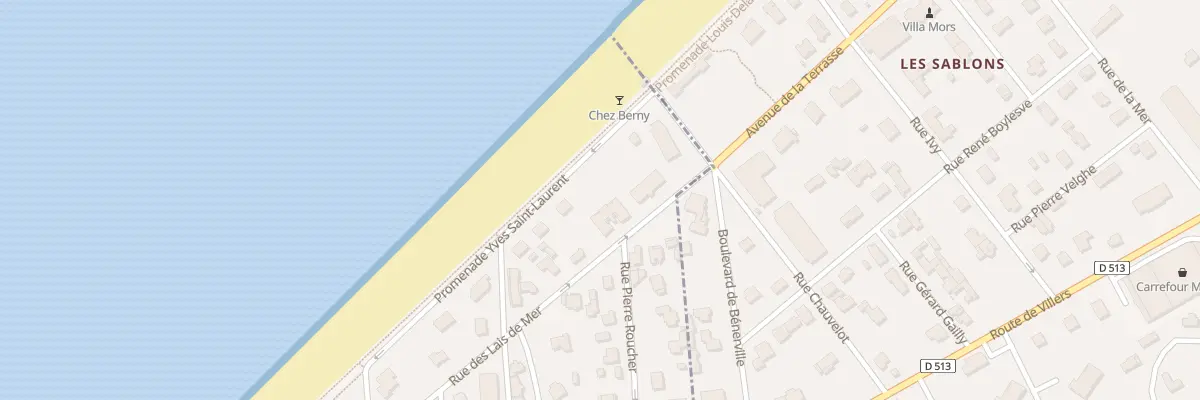 Plan du 8 Rue des Lais de Mer à Benerville-sur-Mer