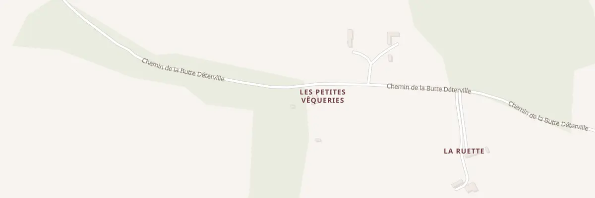 Plan du 964 Che de la Butte Déterville à Léaupartie