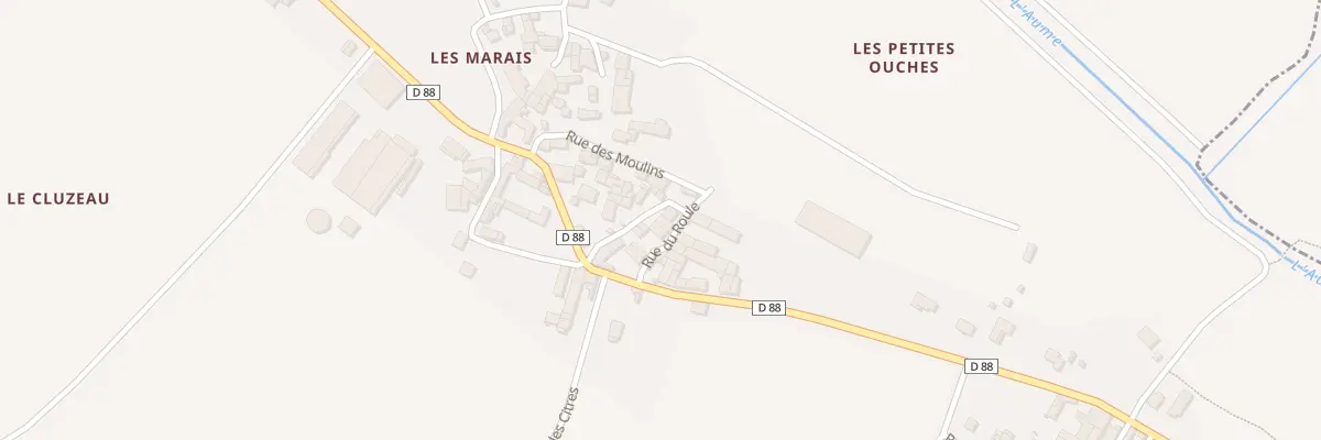 Plan du 3 Rue du Roule à Ambérac