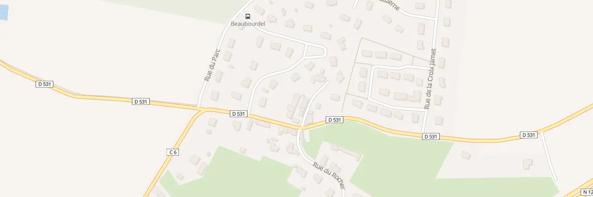 Plan du 7 Rue des Tisserands à Lonrai