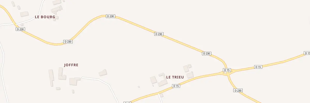 Plan du 3 Le Trieu au Puy