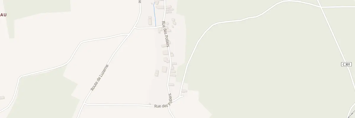 Plan du 93 Rue des Potiers à Fontevraud-l’Abbaye