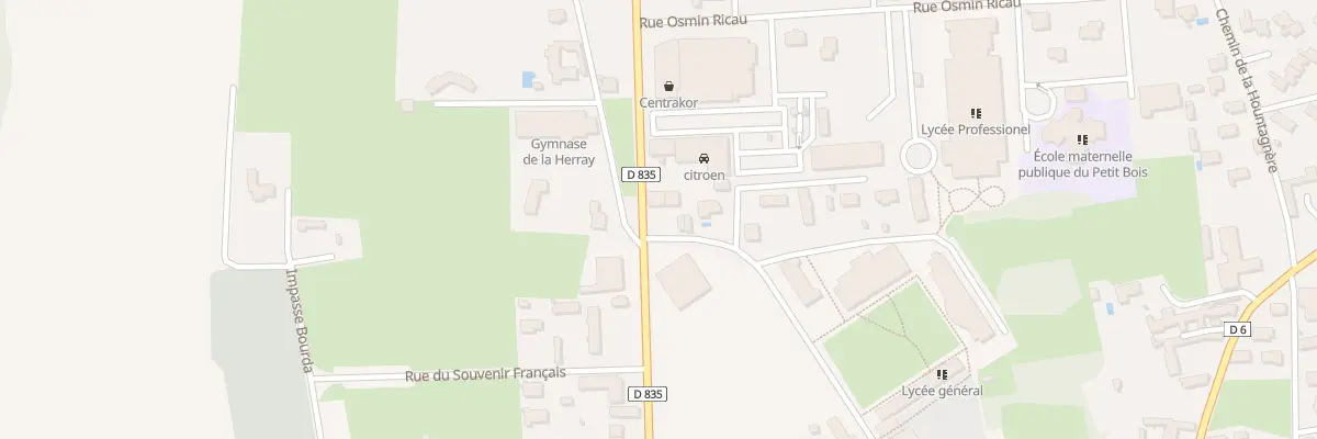 Plan du 1 Imp du Lycée à Vic-en-Bigorre