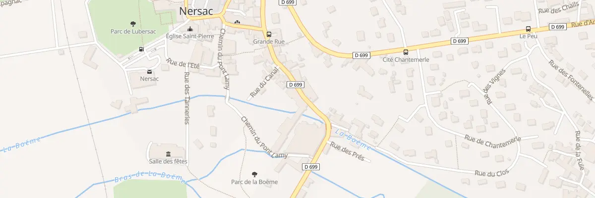 Plan du 36 Rue Grande Rue à Nersac