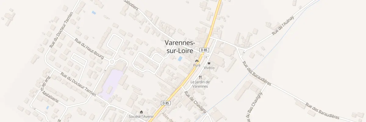 Plan du 11 Pl du Jeu de Paume à Varennes-sur-Loire