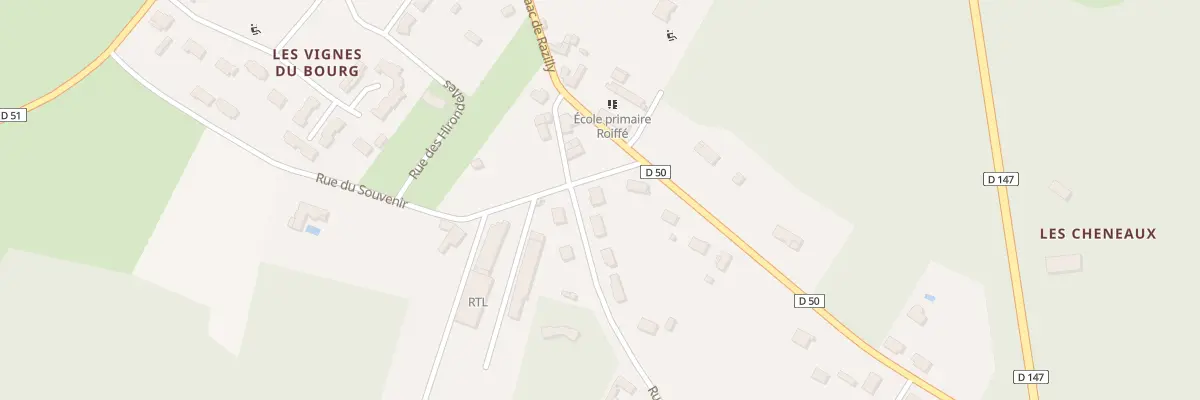 Plan du 2 Rue du Stade à Roiffé