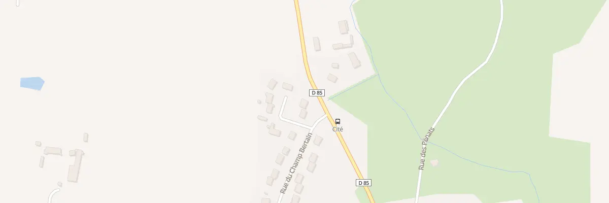 Plan du 89 Rue du Champ Bertain à Varennes-sur-Loire