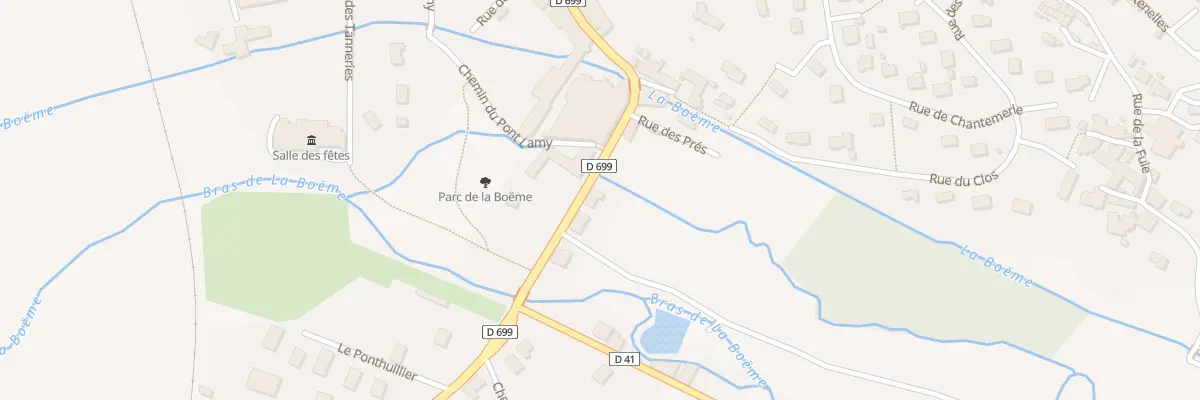 Plan du 5 Rte de Chateauneuf à Nersac