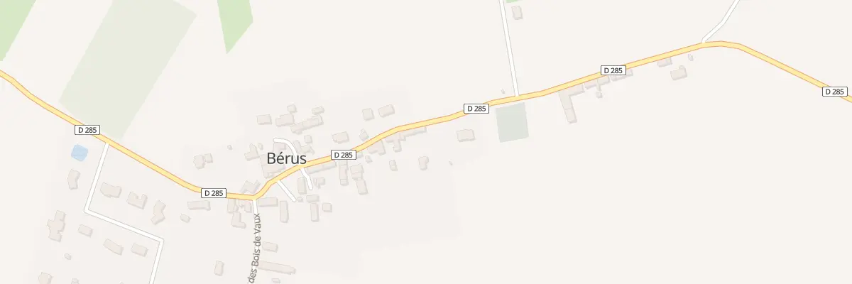 Plan du 16 Rue Principale à Bérus