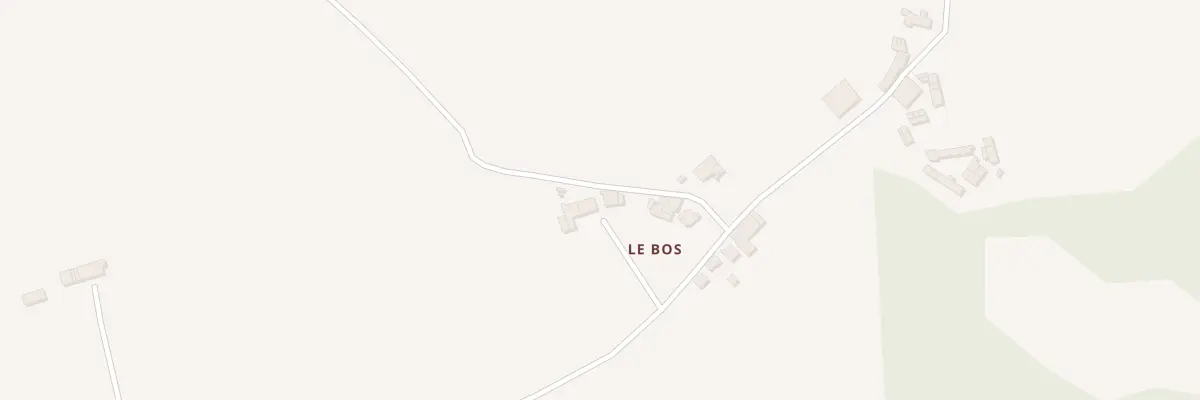 Plan du 97 Le Bos à Juillac